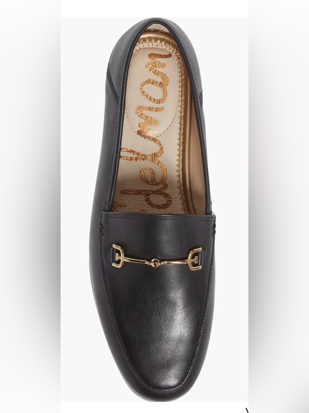 Sam Edelman Black Leather  Loraine Bit Loafer 6.5